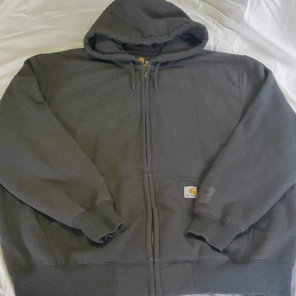Carhartt Charcoal Hoodie Jacket